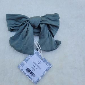 KATE QUINN Deep Sea Large Bow Headband M